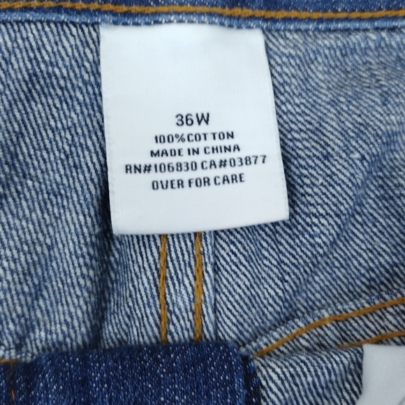 Rocawear Jean Shorts Mens Size 36 Y2K Hiphop Fashion Urban Summer Style - Picture 6 of 14